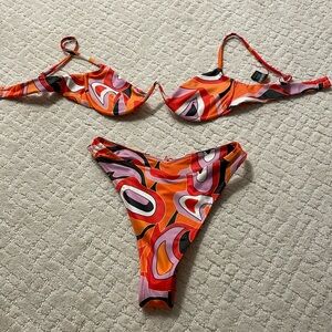 Tropical Geo Bikini Set